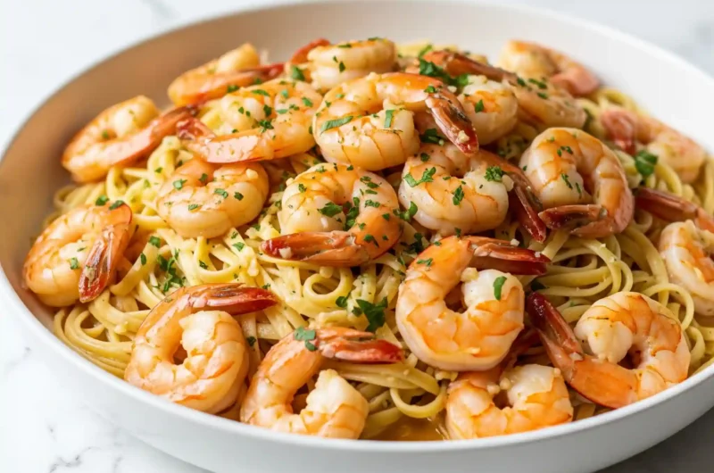 My Fail-Proof Shrimp Scampi with Pasta